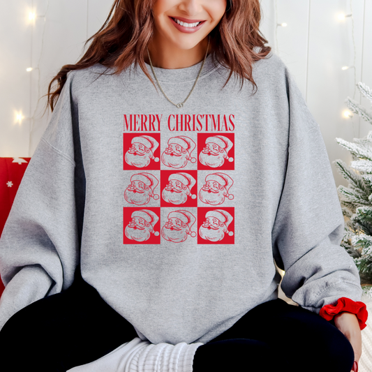 Retro Santa Collage