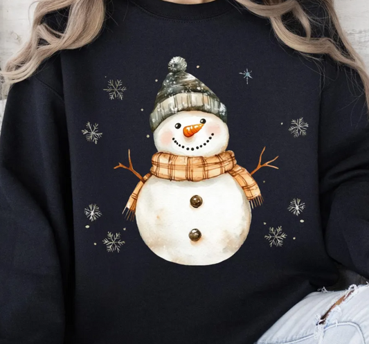 Snowman & Snowflakes