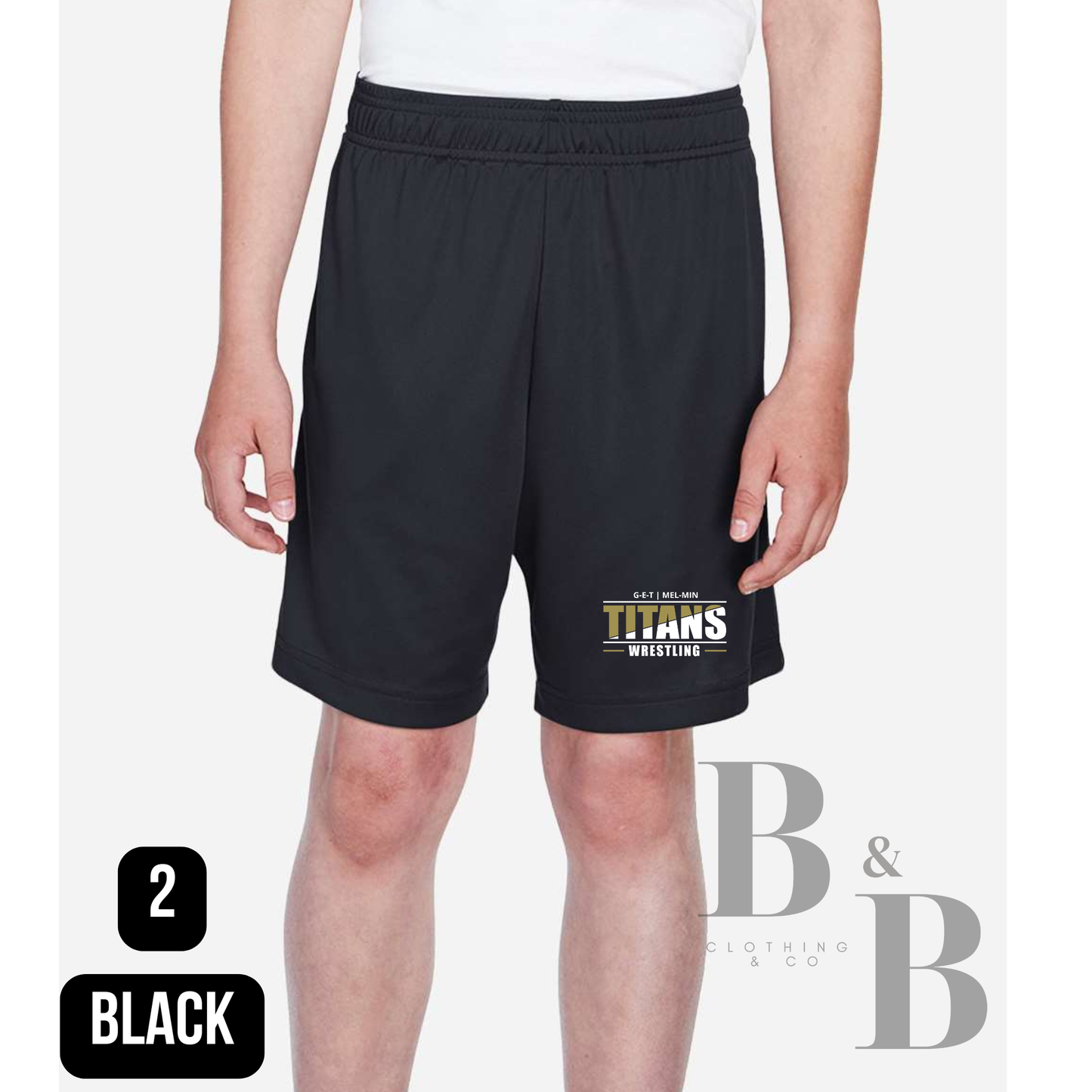 Titan Wrestling Performance Athletic Shorts Adult & Youth
