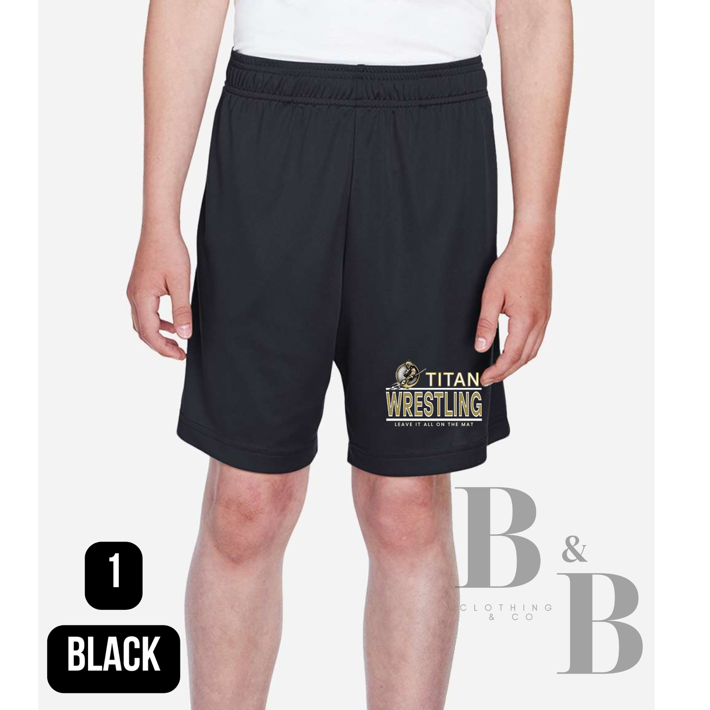 Titan Wrestling Performance Athletic Shorts Adult & Youth