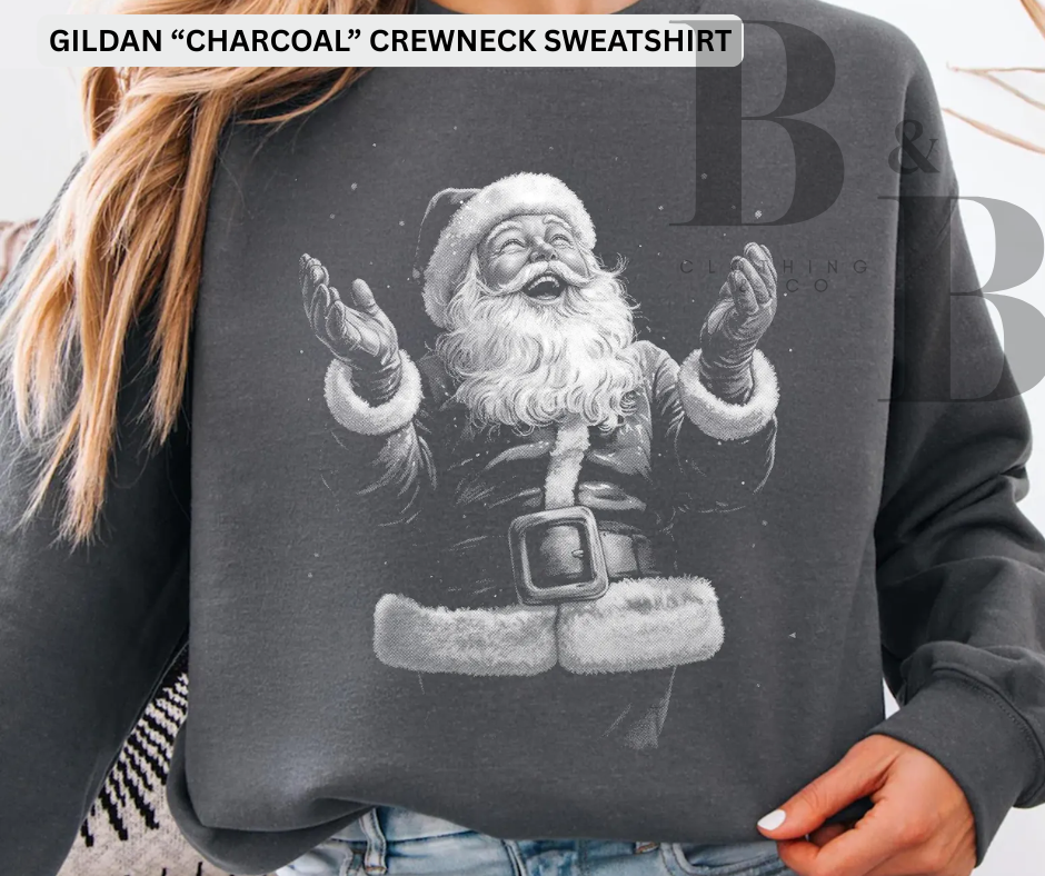 Vintage Santa Tee/Crewneck