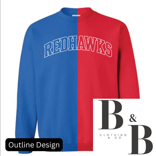 Two Tone Redhawk Crew